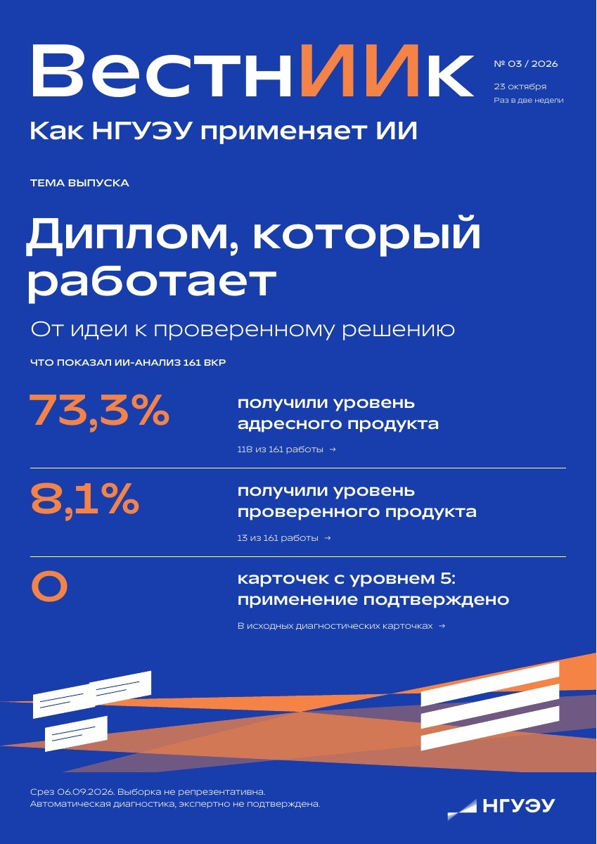 Обложка выпуска №03. Диплом, который работает